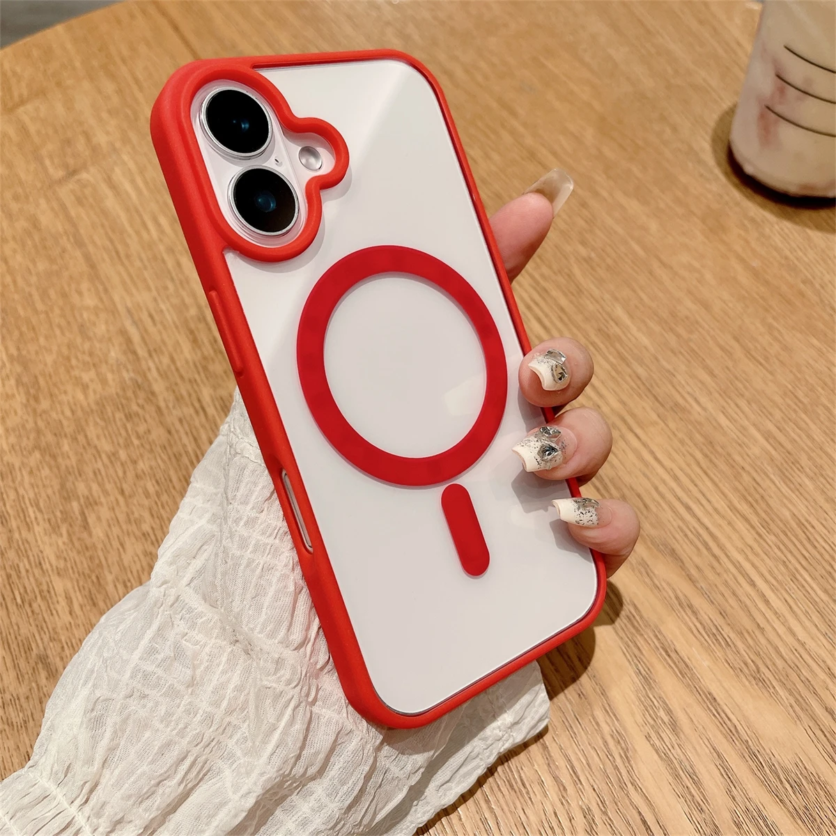 iPhone 16、15、14、13、12、11 Plus、 - Clear Shockproof Bumper Case のレビューと価格