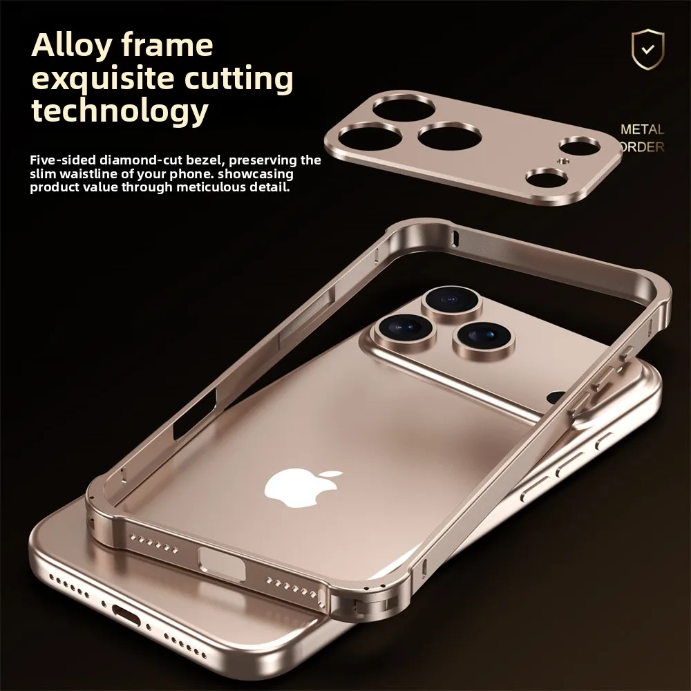 オリジナルカラーアルミニウム合金メタルフレームバンパー携帯電 - Metal Bumper Aluminum Frame Case のレビューと価格