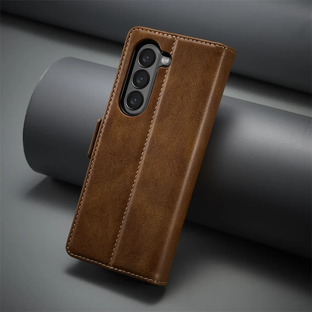 Samsung Galaxy Z Fold 7/6/5/4/ - Leather Wallet Card Holder Phone Cover のレビューと価格